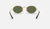 Ray-Ban RB3547N Oval 001 Altin Rengi Güneş Gözlüğü