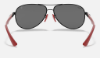 Ray-Ban RB8313M Scuderia Ferrari Collection F0096G Siyah Güneş Gözlüğü