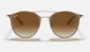 Ray-Ban RB3546  907151 Bakir Rengi Üzeri Bej Rengi Güneş Gözlüğü
