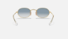 Ray-Ban RB3547N Oval 001/3F Altin Rengi Güneş Gözlüğü