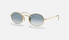 Ray-Ban RB3547N Oval 001/3F Altin Rengi Güneş Gözlüğü
