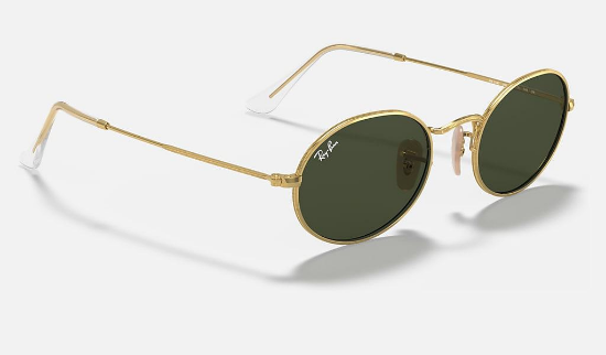 Ray-Ban RB3547 Oval 001/31 Altin Rengi Güneş Gözlüğü