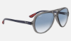 Ray-Ban RB4125M  F6453F Şeffaf Gri Güneş Gözlüğü