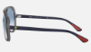 Ray-Ban RB4125M  F6453F Şeffaf Gri Güneş Gözlüğü