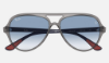 Ray-Ban RB4125M  F6453F Şeffaf Gri Güneş Gözlüğü