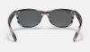 Ray-Ban RB2132 New Wayfarer 6430B1 Çizgili Gri Güneş Gözlüğü