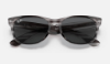 Ray-Ban RB2132 New Wayfarer 6430B1 Çizgili Gri Güneş Gözlüğü