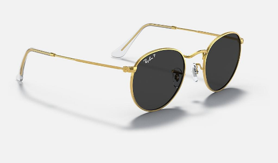 Ray-Ban RB3447 Round Metal 919648 Altin Rengi Güneş Gözlüğü