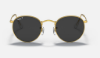 Ray-Ban RB3447 Round Metal 919648 Altin Rengi Güneş Gözlüğü