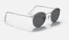Ray-Ban RB3447 Round Metal 9198B1 Gümüş Rengi Güneş Gözlüğü