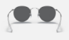 Ray-Ban RB3447 Round Metal 9198B1 Gümüş Rengi Güneş Gözlüğü