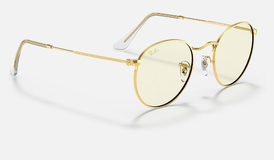 Ray-Ban RB3447 Round Metal 9196BL Altin Rengi Güneş Gözlüğü