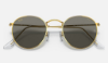 Ray-Ban RB3447 Round Metal 9196BL Altin Rengi Güneş Gözlüğü
