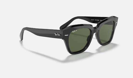 Ray-Ban RB2186 State Street 901/58 Siyah Güneş Gözlüğü