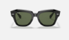 Ray-Ban RB2186 State Street 901/58 Siyah Güneş Gözlüğü