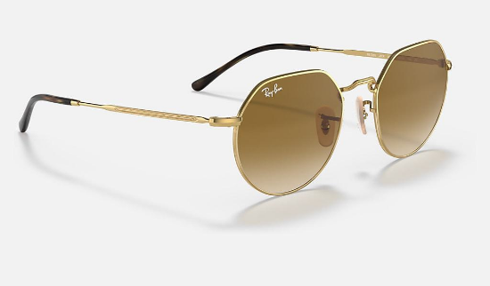 Ray-Ban RB3565 Jack 001/51 Altin Rengi Güneş Gözlüğü