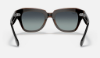 Ray-Ban RB2186 State Street 132241 Kahverengi Üzeri Siyah Güneş Gözlüğü