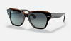 Ray-Ban RB2186 State Street 132241 Kahverengi Üzeri Siyah Güneş Gözlüğü