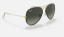Ray-Ban RB3025JM Aviator Full Color 919671 Altin Rengi Üzeri Siyah Güneş Gözlüğü