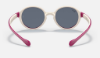 Ray-Ban Junior RJ9075S  710187 Fuxia On Cream Güneş Gözlüğü