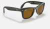 Ray-Ban RB4105 Folding Wayfarer 657533 Askeri Yeşil Güneş Gözlüğü