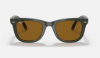 Ray-Ban RB4105 Folding Wayfarer 657533 Askeri Yeşil Güneş Gözlüğü