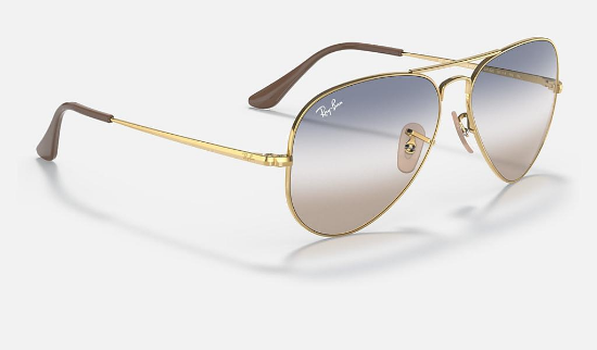 Ray-Ban RB3689 Aviator Metal II 001/GD Altin Rengi Güneş Gözlüğü