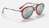 Ray-Ban RB4369M  F62330 Kirmizi Güneş Gözlüğü