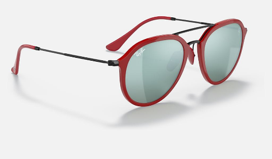 Ray-Ban RB4369M  F62330 Kirmizi Güneş Gözlüğü