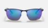 Ray-Ban RB3686  92044L Kurşuni Gri Üzeri Mavi Güneş Gözlüğü