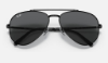 Ray-Ban RB3625 New Aviator 002/B1 Siyah Güneş Gözlüğü