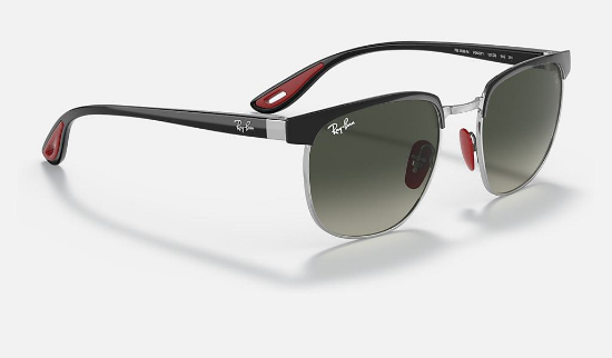 Ray-Ban RB3698M  F06071 Gümüş Rengi Üzeri Siyah Güneş Gözlüğü