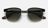 Ray-Ban RB3698M  F06071 Gümüş Rengi Üzeri Siyah Güneş Gözlüğü