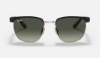 Ray-Ban RB3698M  F06071 Gümüş Rengi Üzeri Siyah Güneş Gözlüğü