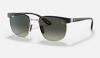 Ray-Ban RB3698M  F06071 Gümüş Rengi Üzeri Siyah Güneş Gözlüğü