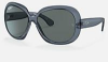 Ray-Ban RB4098 Jackie Ohh II 659281 Şeffaf Mavi Güneş Gözlüğü