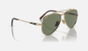 Ray-Ban RB8225 Aviator Titanium 313852 Altin Rengi Güneş Gözlüğü