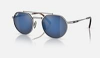 Ray-Ban RB8265 Jack II Titanium 3139O4 Gümüş Rengi Güneş Gözlüğü