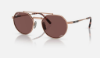 Ray-Ban RB8265 Jack II Titanium 3140AF Roze Altin Güneş Gözlüğü