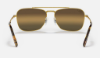 Ray-Ban RB3636 New Caravan 9196G5 Altin Rengi Güneş Gözlüğü