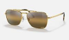 Ray-Ban RB3636 New Caravan 9196G5 Altin Rengi Güneş Gözlüğü