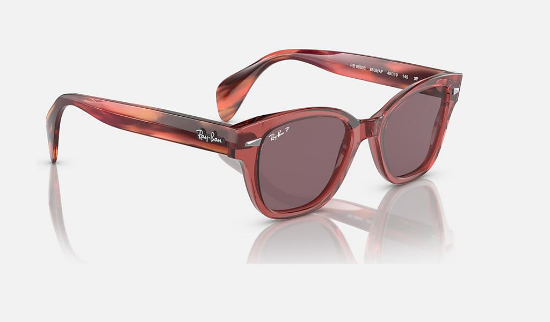 Ray-Ban RB0880S  6639AF Şeffaf Pembe Güneş Gözlüğü