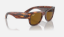 Ray-Ban RB0840S Mega Wayfarer 954/33 Çizgili Havana Güneş Gözlüğü