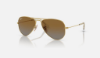 Ray-Ban Junior RJ9506S Junior Aviator 223/T5 Altin Rengi Güneş Gözlüğü