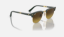 Ray-Ban RB2176 Clubmaster Folding 136885 Altin Rengi Üzeri Yeşil Güneş Gözlüğü