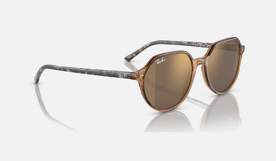 Ray-Ban RB2195 Thalia 663693 Şeffaf Kahverengi Güneş Gözlüğü