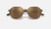 Ray-Ban RB2195 Thalia 663693 Şeffaf Kahverengi Güneş Gözlüğü