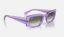 Ray-Ban RB4395 Kiliane 66858E Şeffaf Menekşe Rengi Güneş Gözlüğü