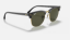 Ray-Ban RB3016 Clubmaster W0365 Altin Rengi Üzeri Siyah Güneş Gözlüğü