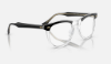 Ray-Ban RB2398 Eagleeye 1294GJ Şeffaf Üzeri Siyah Güneş Gözlüğü